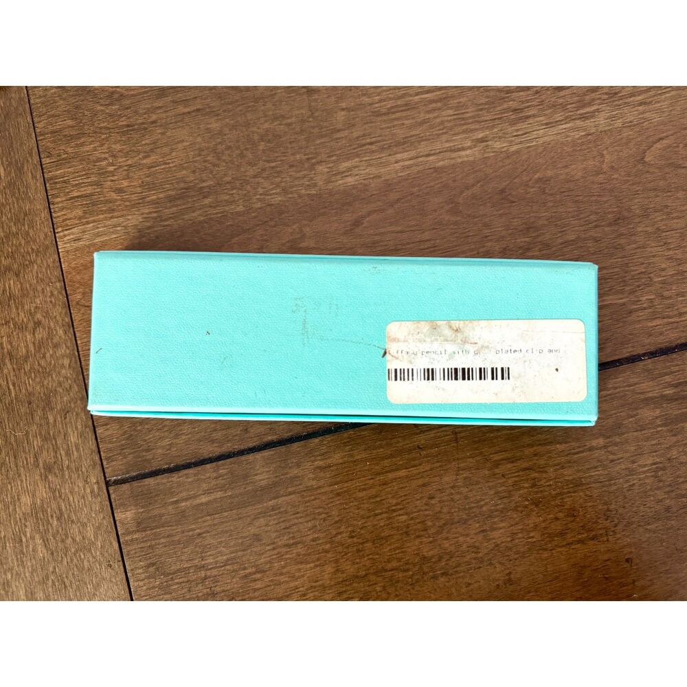 TIFFANY & CO Gold Plated Mechanical Pencil with Pouch and Box - Picture 8 of 9